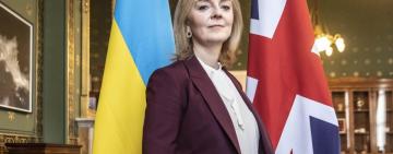 Наступного року обсяг військової допомоги Україні від Великої Британії перевищить надану у 2022, - Трасс