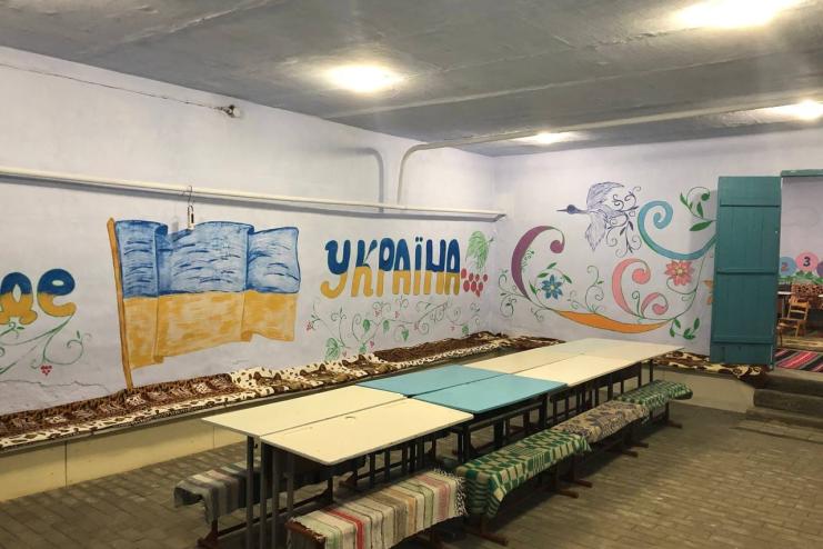 У с.Петросталь облаштували шкільне укриття