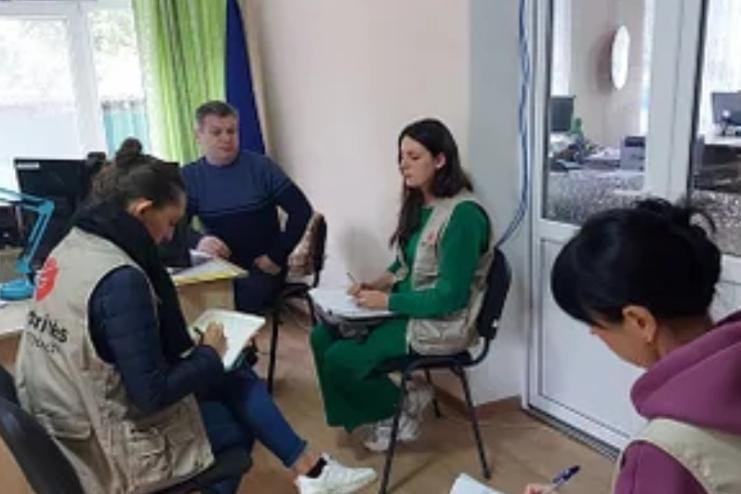 В Теплицькій сільській раді відбулась зустріч з представниками французької гуманітарної організації Solidarités International 