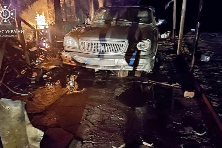 Вночі на базі відпочинку в Одеській області гасили пожежу