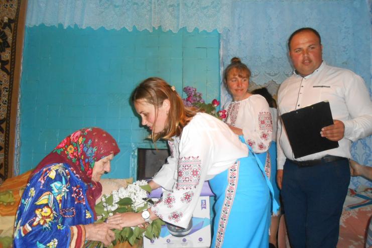 У Бородінській ТГ на 101 році пішла з життя найстарша мешканка