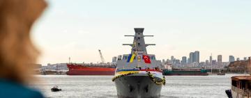 Корпус корвета «Гетьман Іван Мазепа» виготовили зі сталі «Азовсталь»