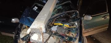 На Одещині п’яний водій в’їхав в електроопору