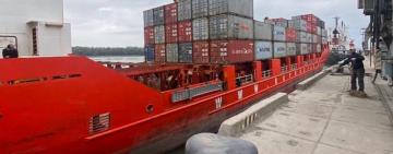 В порту Рені запрацював єдиний в Україні контейнерний термінал