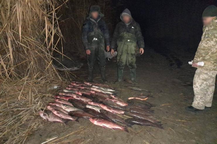 На озері Ялпуг затримано браконьєрів з уловом на майже 180 тисяч гривень