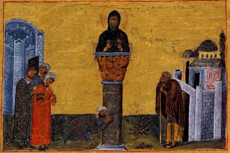 9 декабря. Память преподобного Алипия Столпника 