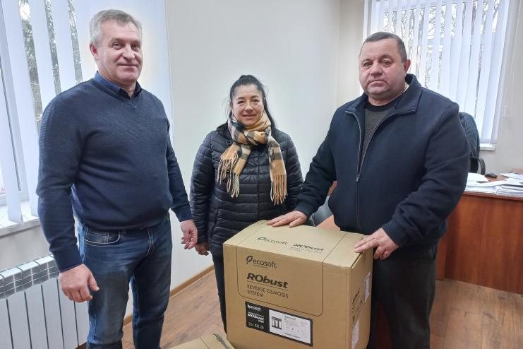 Фільтри для підвищення якості води у Тарутинській ТГ