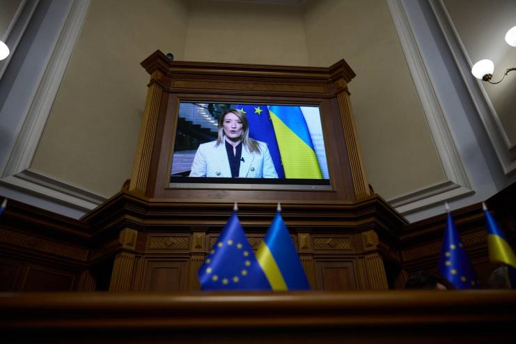 Президентка Європарламенту Роберта Мецола звернулася до Верховної Ради України