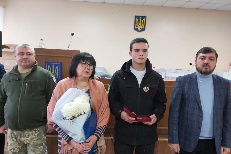 В Тарутинській громаді  родичам Опанаса Халікова передали орден «За мужність», яким Захисник був нагороджений посмертно