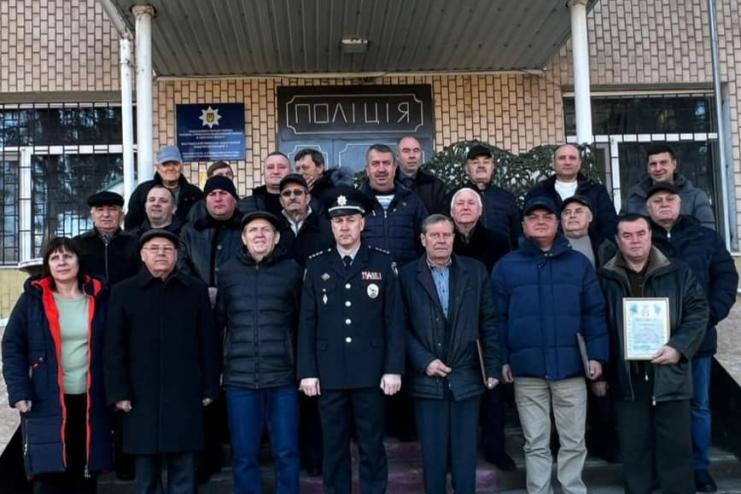 Тарутинські поліцейські вшанували колег-ветеранів