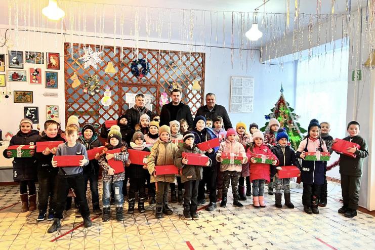 В Кілійській громаді майже 3 тисячі дітлахів отримали подарунки від БФ «Фонд Добра та Любові» 
