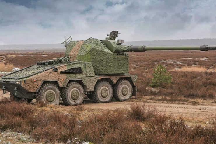 Розпочалося виробництво САУ RCH 155 для України