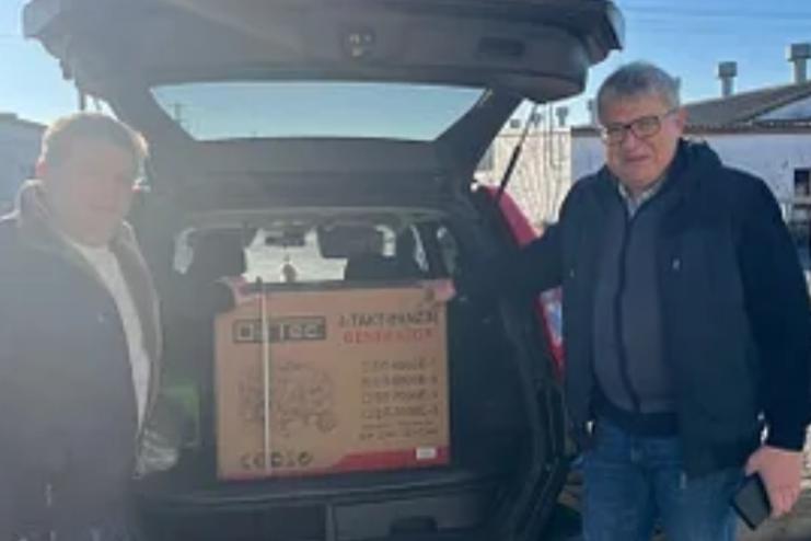 Теплицька громада отримала генератор для місцевої амбулаторії