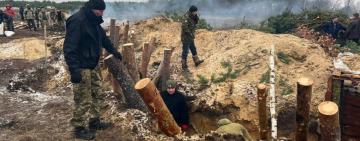 На півночі Рівненської області активно будують інженерні та фортифікаційні споруди