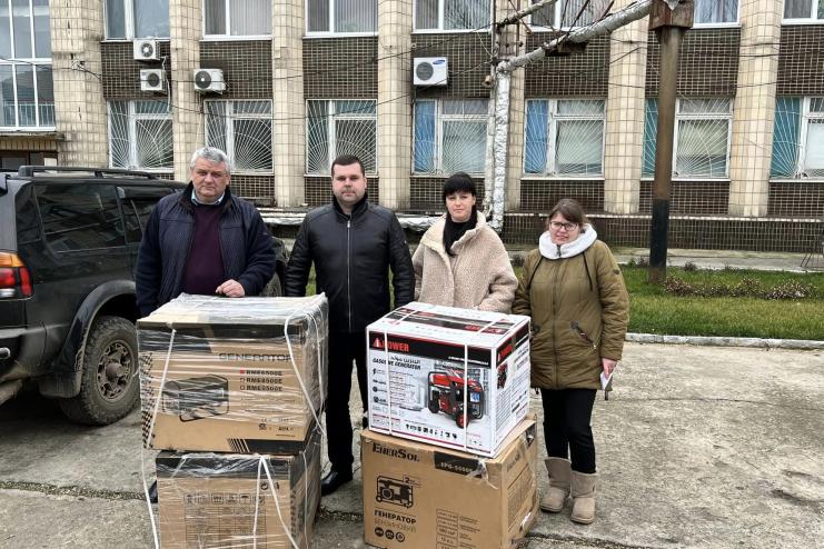 На черзі – заклади освіти: Кілійська громада отримала генератори для установ, які надають послуги людям