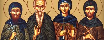 8 февраля. Память преподобного Ксенофонта Константинопольского супруги его Марии и сыновей Аркадия и Иоанна