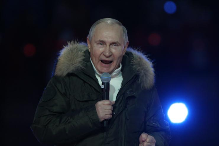 До річниці вторгнення в Україну росіяни планують масштабний концерт за участю Путіна