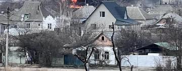 Одночасно, в місті здійнявся сильний вітер: в Кілії горів приватний будинок