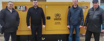 Тепер навіть відключення критичної інфраструктури не страшні: Кілія отримала три потужних генератори для роботи водогону