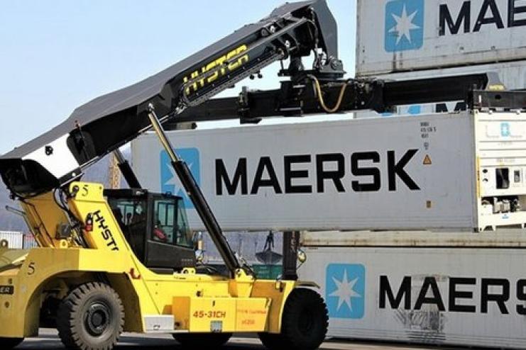 Maersk відновлює доставку вантажів до порту в Рені