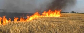 На Одещині через недопалок, викинутий пенсіонером, ледь не згоріли вагони