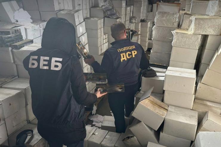 БЕБ на Одещині вилучило тютюнові вироби на суму понад 31 млн грн