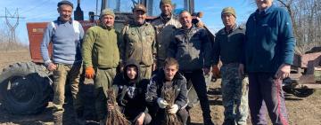 Біля Арцизу висаджують тисячі акацій: такої масштабної висадки дерев у нас ще не було 