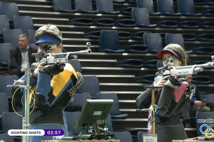 Юні одеські стрілки увійшли до п'ятірки найкращих у Європі