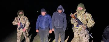 На Одещині за добу прикордонники завадили чотирьом чоловікам незаконно потрапити до Молдови 