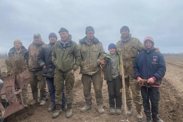 Створюється майбутня прикраса поблизу Арцизу – акацієвий ліс
