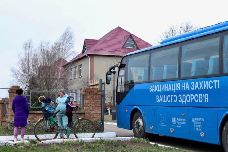 На Одещині запрацював вакцинальний автобус
