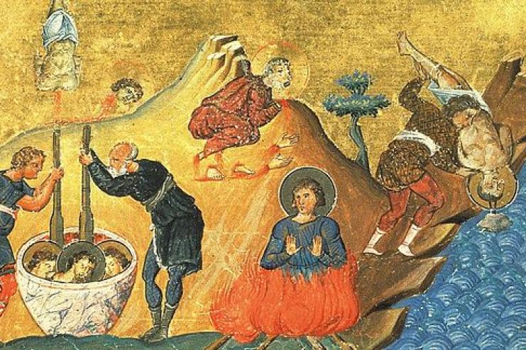 23 марта. Память святых мучеников Кодрата, Виктора, Леонида, Ники и Галины