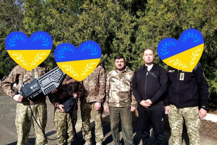 БОЛГРАДЩИНА ВІДПРАВИЛА НА ПЕРЕДОВУ АНТИДРОНОВУ РУШНИЦЮ 