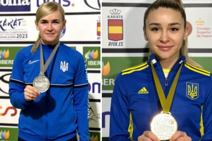 КАРАТИСТКИ З ОДЕЩИНИ ЗАВОЮВАЛИ ЗОЛОТО ТА СРІБЛО НА ЧЕМПІОНАТІ ЄВРОПИ