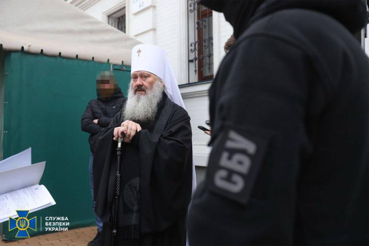 СБУ офіційно підтвердила вручення підозри митрополиту УПЦ (МП) Павлу