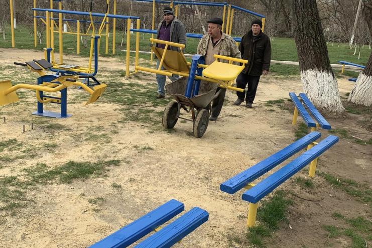 Новий майданчик для тарутинських школярів
