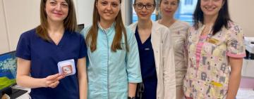 Ендоскопісти Охматдиту вперше в Україні використали ендокапсулу для обстеження дитини