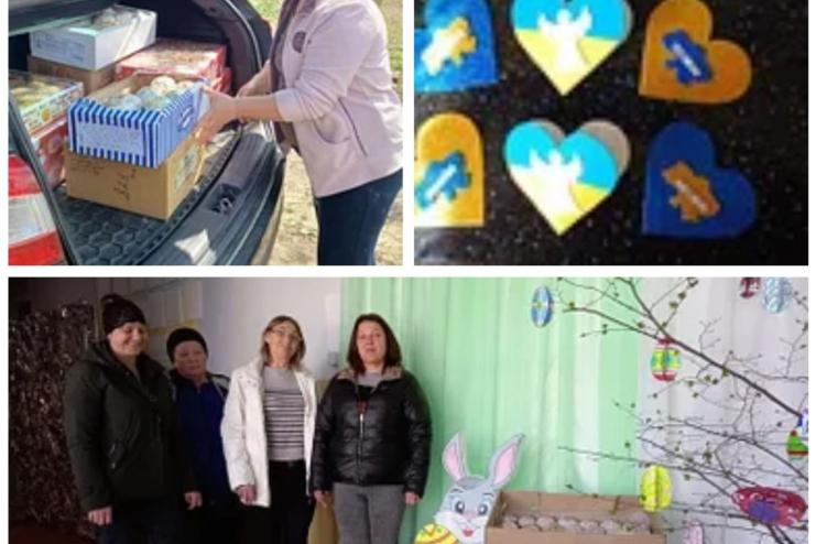 В Теплицькій громаді передали «Великодні кошики – захисникам України»
