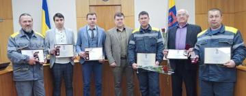 Вісьмох енергетиків Одещини нагородили відзнакою Президента