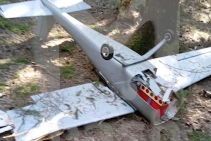 За 50 км від Москви впав безпілотник із 17 кілограмами вибухівки