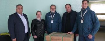 Бородінський центр первинної медичної допомоги отримав апарат ШВЛ від італійців