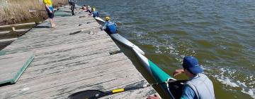 Вилківські веслярі на обласних змаганнях вибороли одразу шість медалей