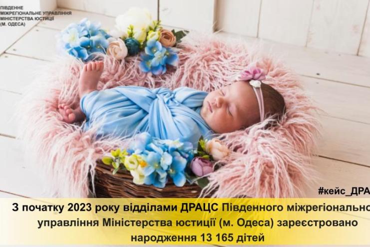 На Одещині з початку року народилося понад чотири тисячі українців