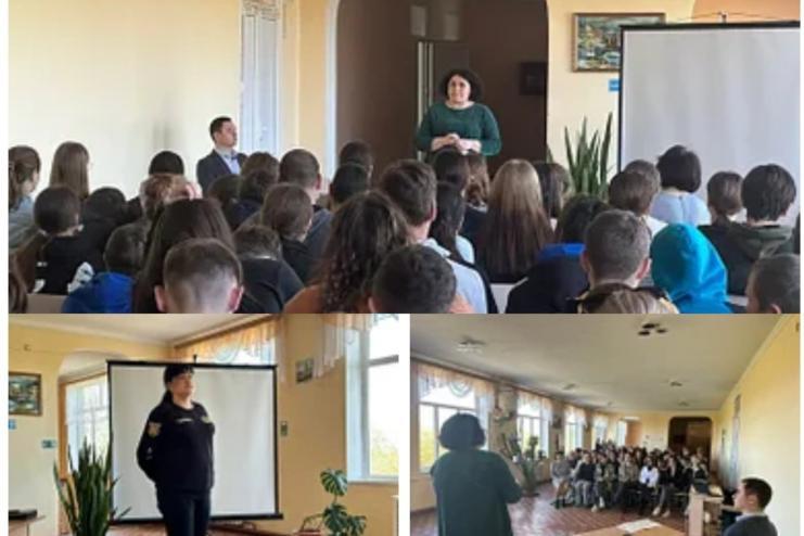 Служба у справах дітей Теплицької сільради провели зустріч в Теплицькому ліцеї