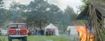 Оперативні служби Одещини продовжують проводити навчання з реагування  на пожежі в лісах та природних екосистемах