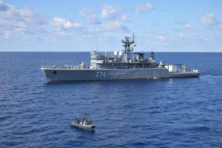 До румунського порту Суліна прибило морську міну