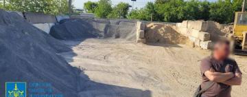 Незаконний видобуток піску на Одещині – прокуратурою припинено діяльність чергового кар’єру (ФОТО)
