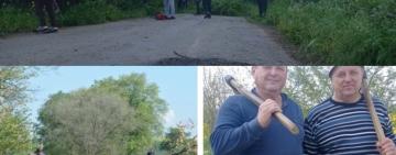 В Мирнопіллі зачистили порослі вздовж узбіччя дороги Мирнопілля-Арциз