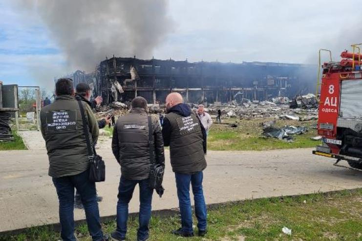 Ракетний удар по складу на Одещині завдав збитків екології на 587,7 мільйона гривень