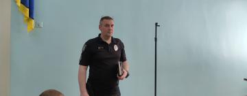 В Кілії депутатам представили нового очільника поліції